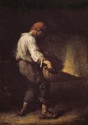 Jean Francois Millet Winnow the vale oil painting on canvas